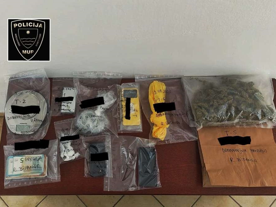 U Mostaru uhapšen muškarac s 30 grama kokaina