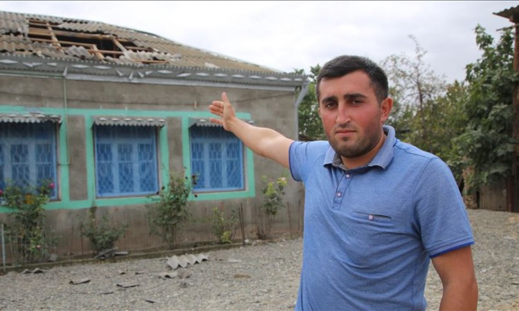 U napadima armenske vojske oštećene mnoge kuće