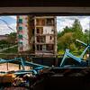 U napadu ruskih dronova zapaljen hotel u ukrajinskom gradu