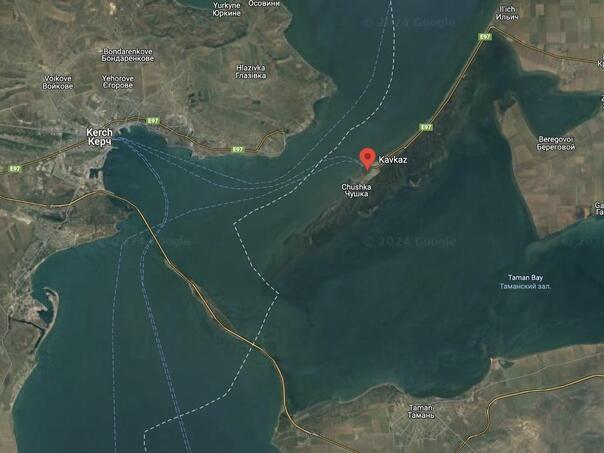 U napadu ukrajinskog drona na rusku luku ubijena jedna osoba i oštećen trajekt