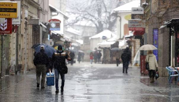 U narednim danima oblačno vrijeme, ponegdje snijeg ili susnježica