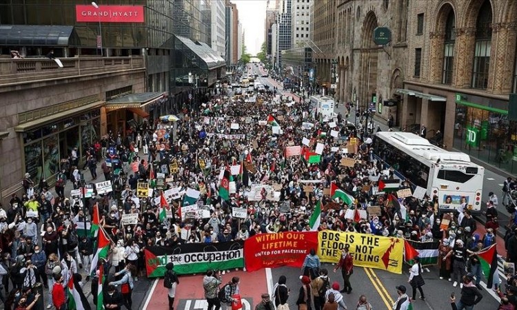 U New Yorku protesti podrške Palestini