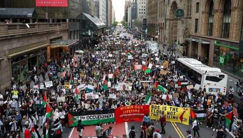 U New Yorku protesti podrške Palestini