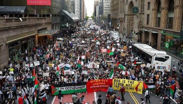 U New Yorku protesti podrške Palestini