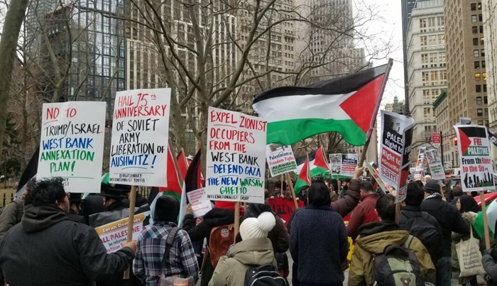 U New Yorku protesti zbog Trumpovog "mirovnog plana"