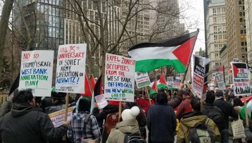 U New Yorku protesti zbog Trumpovog "mirovnog plana"