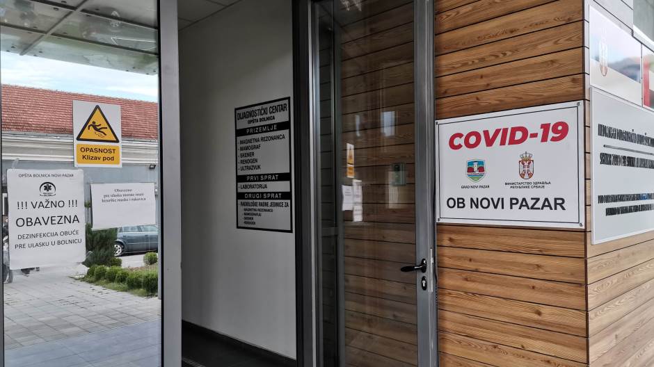 U Novom Pazaru jedna osoba preminula od korone, u bolnici 27 zaraženih