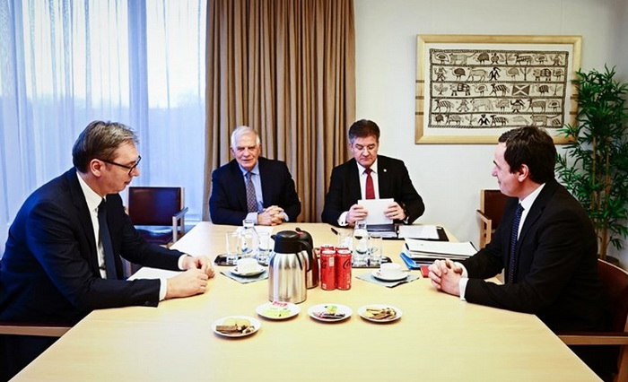 U Ohridu nastavak razgovora Vučića i Kurtija