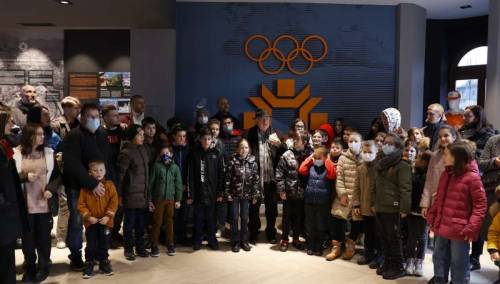 U okviru Festivala 'Sarajevska zima' djeca u posjeti Olimpijskom muzeju