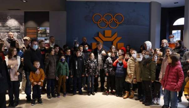 U okviru Festivala 'Sarajevska zima' djeca u posjeti Olimpijskom muzeju