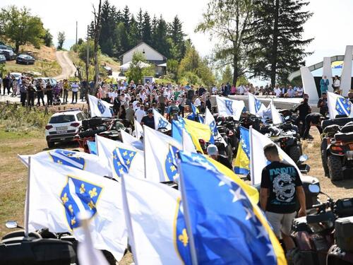 U Orahovicama kod Goražda otvoreno spomen obilježje 'Put spasa'