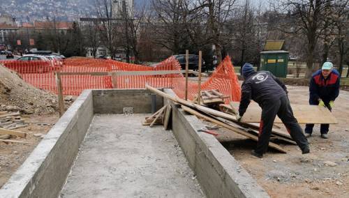 U Parku svjetlosti izgrađena fontana