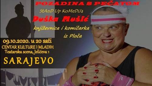 U petak na sceni u Jelićevoj stand-up komedija „Pozadina sa pečatom“