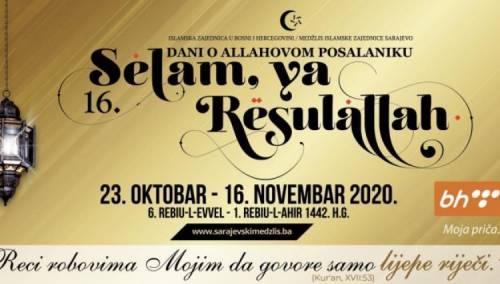 U petak počinje manifestacija 'Selam, ya Resulallah'