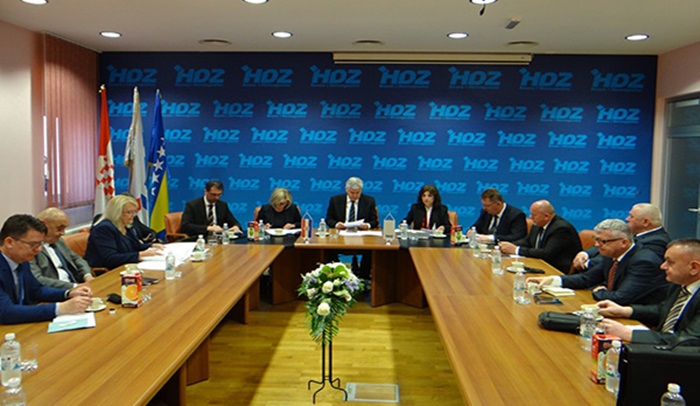 U petak proširena sjednica Predsjedništva HDZ-a BiH