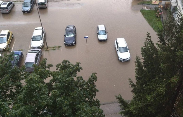 U Petrovcu na Mlavi vanredna situacija zbog obilnih padavina
