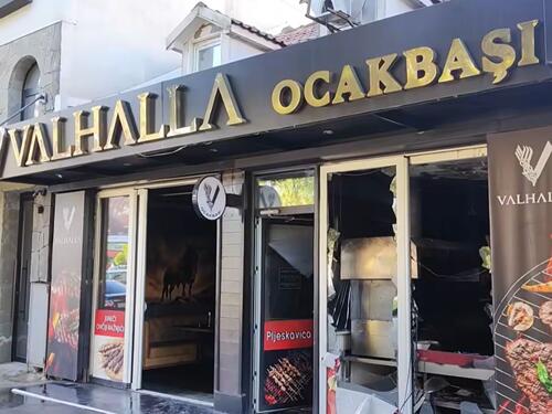 U Podgorici demoliran lokal turskog državljanina i zapaljen automobil