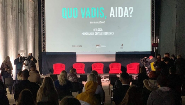 U Potočarima održana projekcija filma “Quo vadis, Aida?”