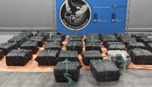 U roterdamskoj luci zaplijenjeno blizu pet tona kokaina