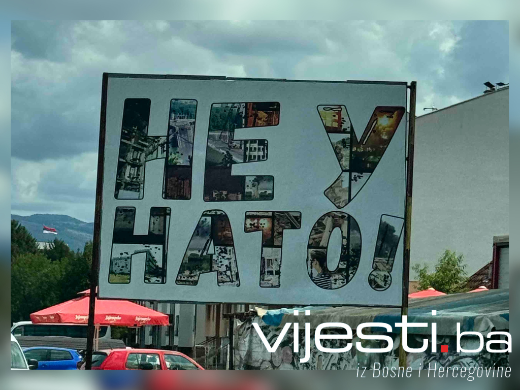U RS osvanuli plakati sa porukom 'Ne u NATO'