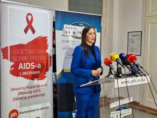 U RS ove godine otkriveno osmero zaraženih HIV virusom, kod dvoje se razvio AIDS