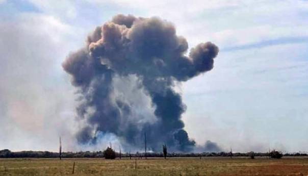 U ruskoj bazi na Krimu uništeni brojni avioni