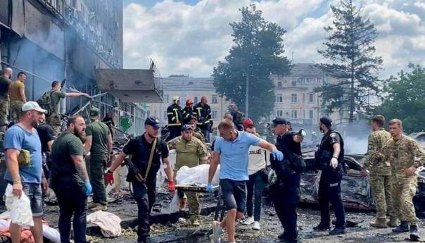 U ruskom raketnom napadu u Vinici poginulo 20 osoba