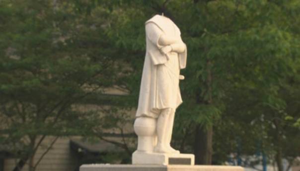 U SAD-u ruše kipove Kristofora Kolumba