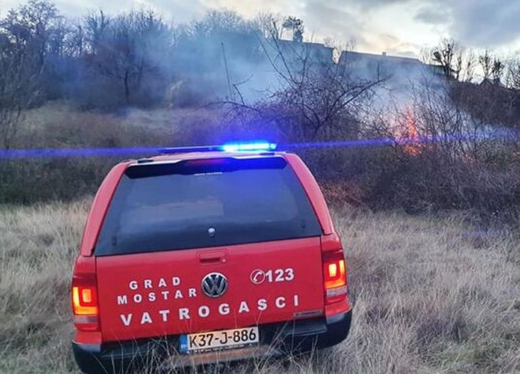 U samo jednom danu čak 11 požara širom Hercegovine
