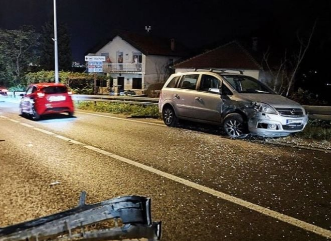 U saobraćajnoj nesreći kod Mostara povrijeđena jedna osoba