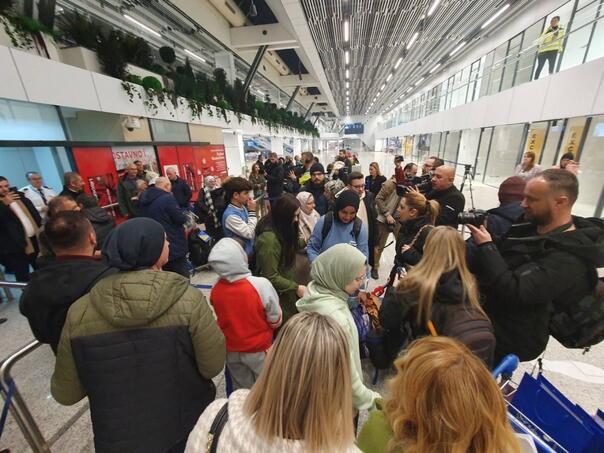 U Sarajevo stigla i druga grupa bh. državljana iz Gaze