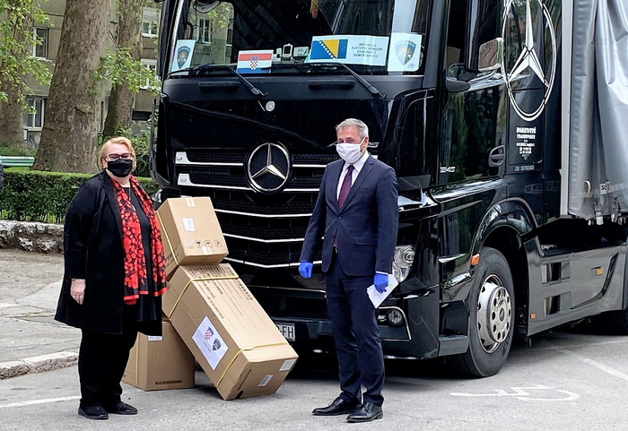 U Sarajevo stigla pomoć Republike Hrvatske vrijedna 300.000 KM