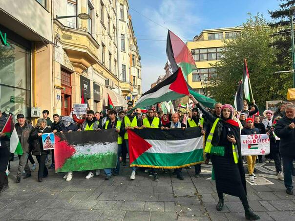 U Sarajevu danas protestna šetnja u znak podrške palestinskom narodu