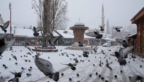 U Sarajevu i većem dijelu Bosne osvanuo proljetni snijeg