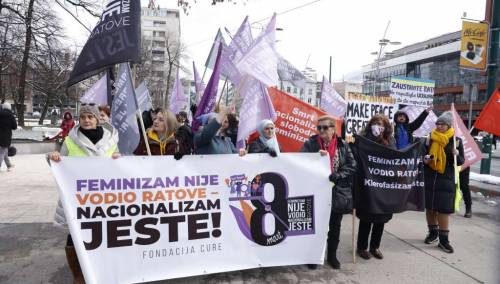 U Sarajevu obilježen 8. mart: Feminizam nije vodio ratove, nacionalizam jeste