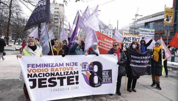 U Sarajevu obilježen 8. mart: Feminizam nije vodio ratove, nacionalizam jeste