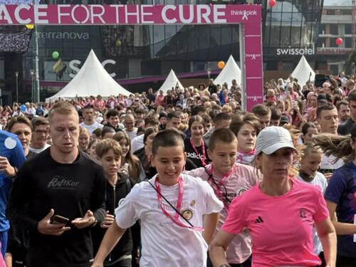 U Sarajevu se održava 18. trka "Race for the Cure"