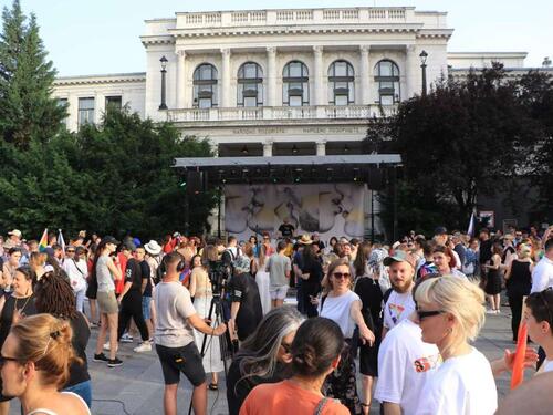 U Sarajevu održana 'povorka ponosa', najmalobrojnija do sada