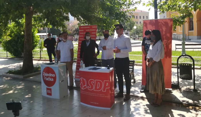 U Sarajevu program, u Mostaru obećanje: NS i SDP potpisali sporazum
