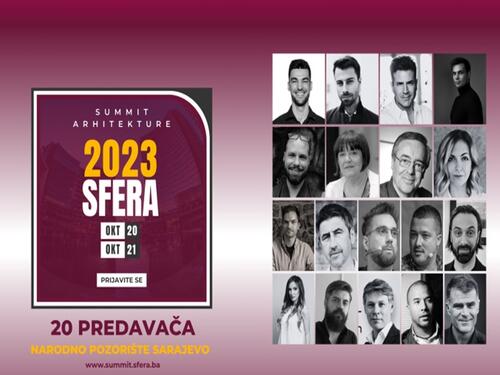 U Sarajevu Regionalni summit arhitekture Sfera 2023