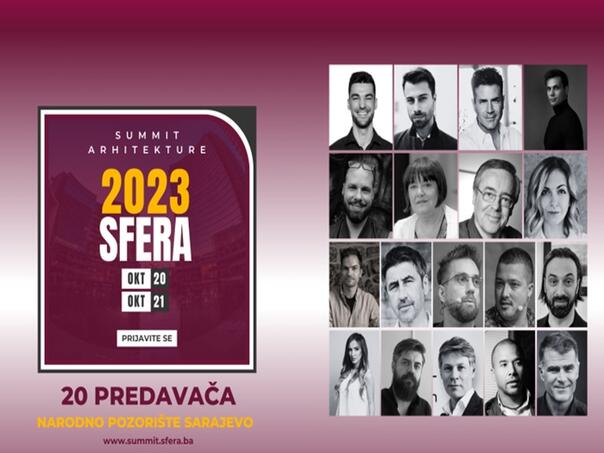 U Sarajevu Regionalni summit arhitekture Sfera 2023
