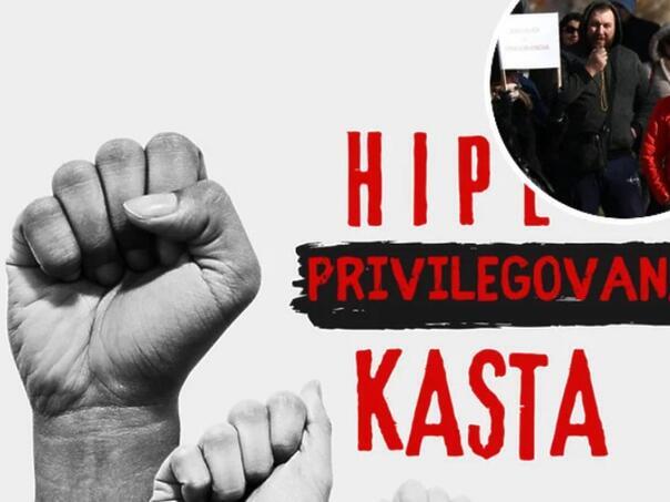 U Sarajevu se danas održava protest 'Budite i vi dio hiperprivilegovane kaste'