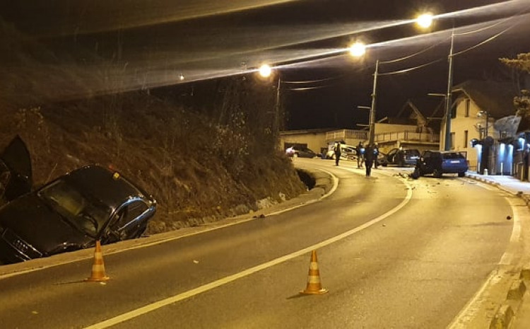 U Sarajevu se sudarila četiri vozila, povrijeđeno sedam osoba