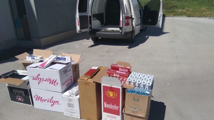 U Šipovu oduzeto 890 paklica cigareta bez akciznih markica