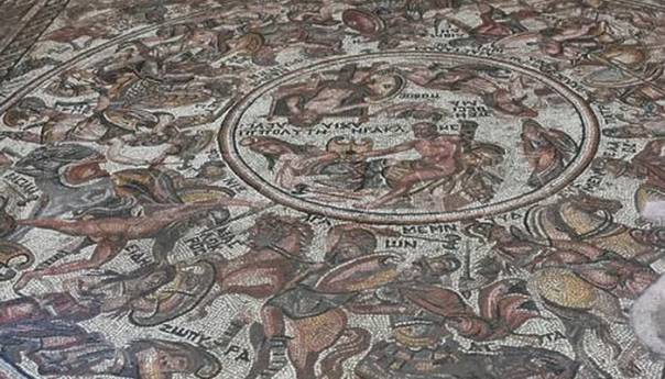 U Siriji pronađen rimski mozaik star 1.600 godina