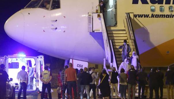 U Skoplje stigla prva grupa od 149 Afganistanaca