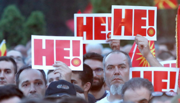 U Skoplju protest: "Ultimatum - Ne, hvala"