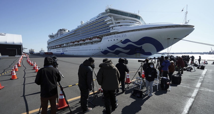 U Sloveniji do kraja sedmice očekuju putnike s kruzera Diamond Princess