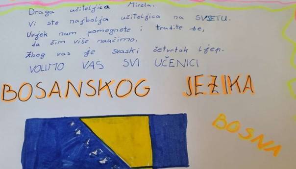 U slovenskim školama 163 učenika imaju dopunsku nastavu iz bosanskog jezika