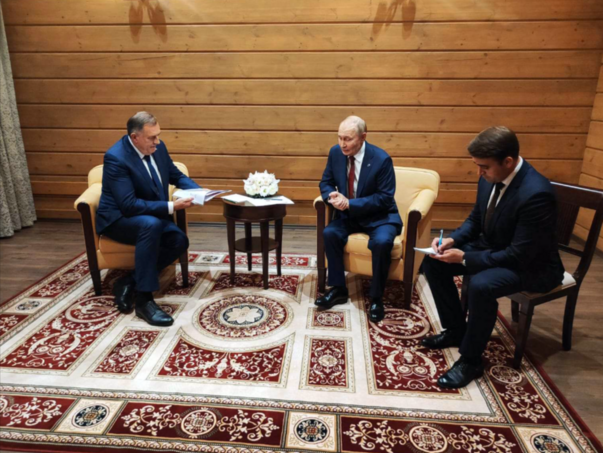 U Sočiju počeo sastanak Putina i Dodika